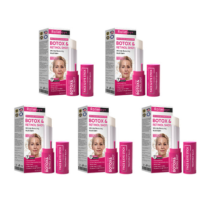 👨‍⚕️Made and shipped from USA 💫Rolimey® Botox & Retinol Shot Wrinkle Reducing Multi Balm - Last Day Promotion 70% OFF