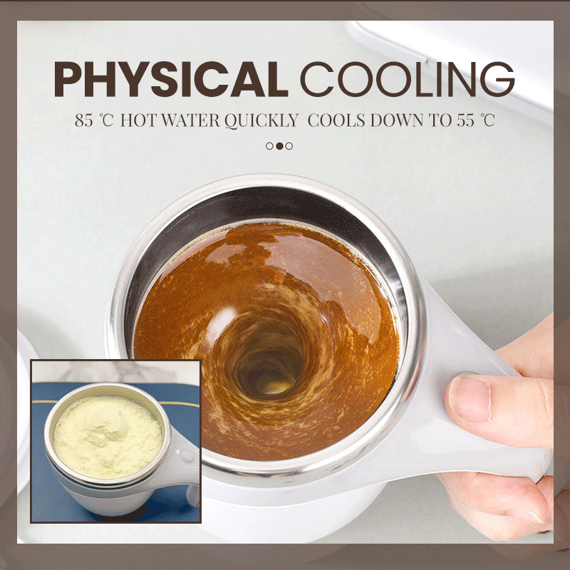 Frolunora® Magnetic Automatic Self-Stirring Coffee Mug