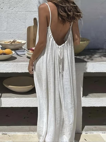 Frolunora® Adjustable backless strap dress – show off your charm