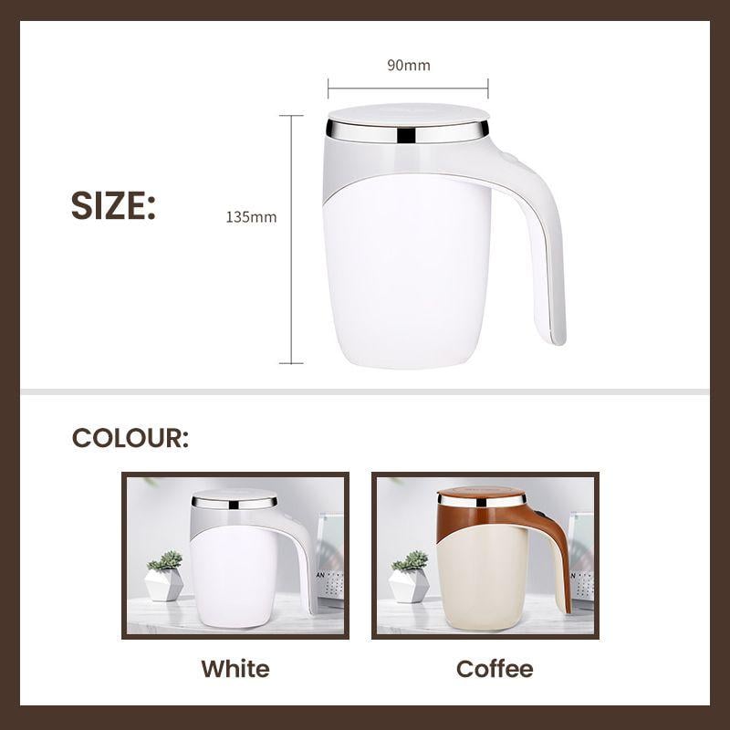 Frolunora® Magnetic Automatic Self-Stirring Coffee Mug