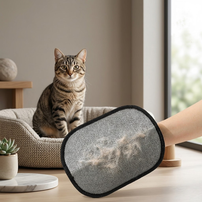 Reusable Pet Hair Remover Mitt – Professional Magic Brush for Furniture, Couch, and Clothing