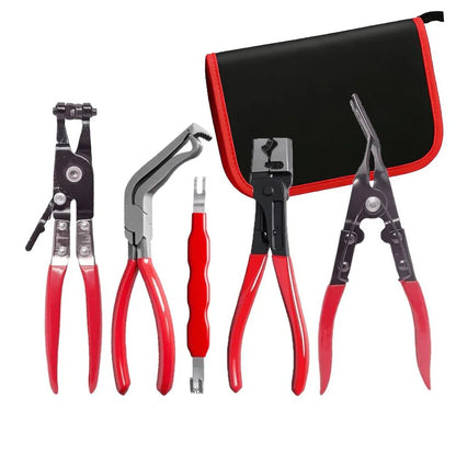 Frolunora® High-Carbon Steel Automotive Electrical Disconnect Pliers Kit - Multi-Function Auto Repair Removal Tools