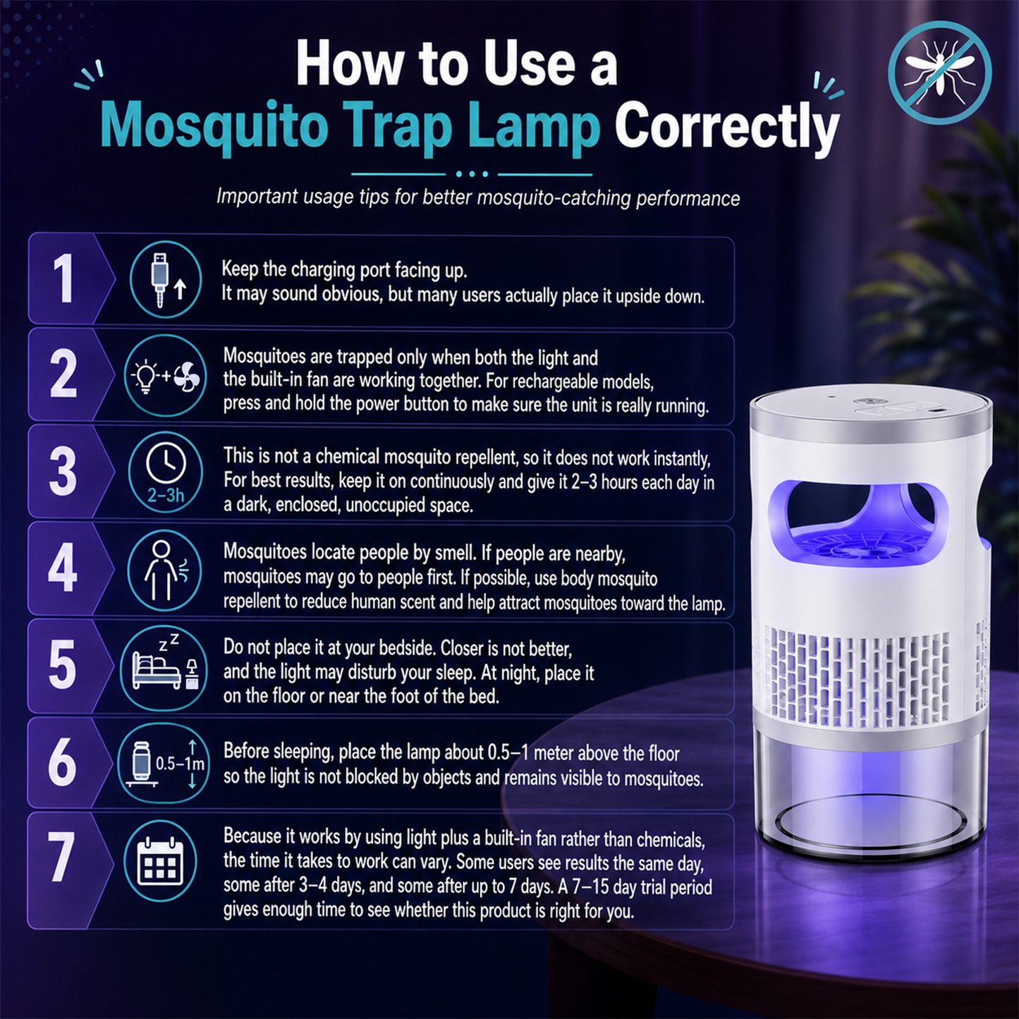 🏆Ultra-Quiet Bionic UV Suction Mosquito Trap🦟