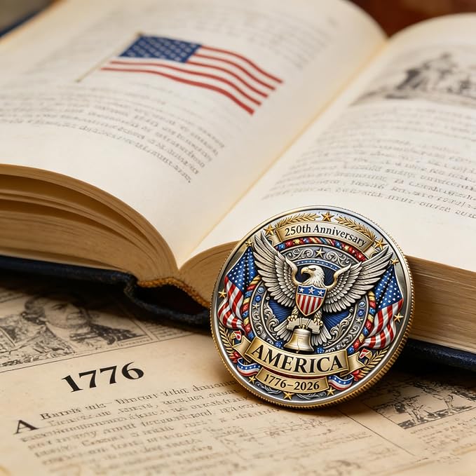 Frolunora®  U.S 250th Anniversary Commemorative Coin
