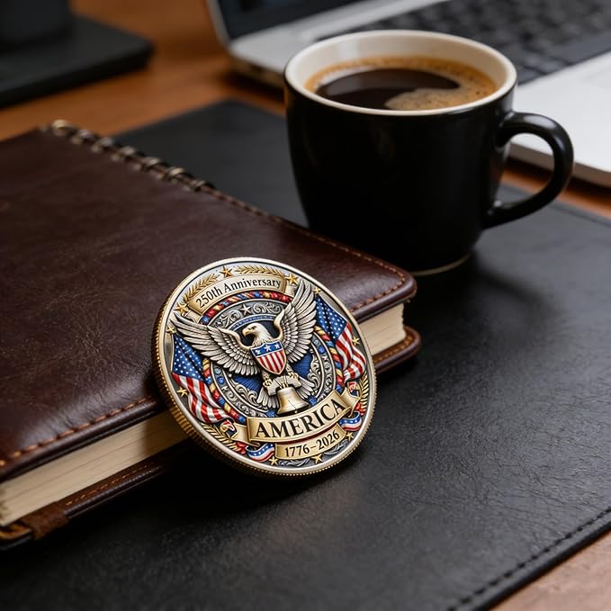 Frolunora®  U.S 250th Anniversary Commemorative Coin