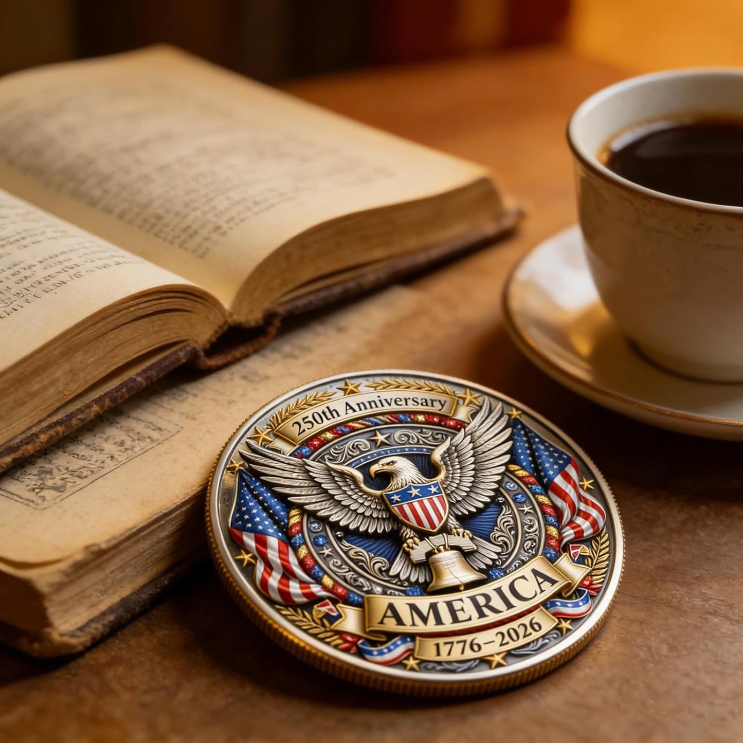 Frolunora®  U.S 250th Anniversary Commemorative Coin