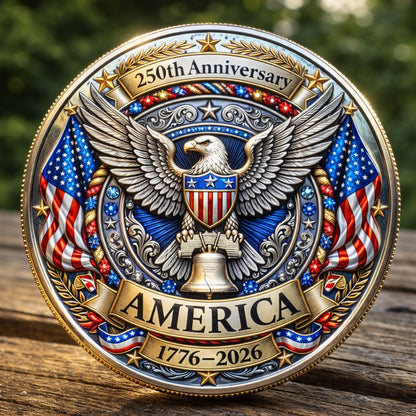 Frolunora®  U.S 250th Anniversary Commemorative Coin