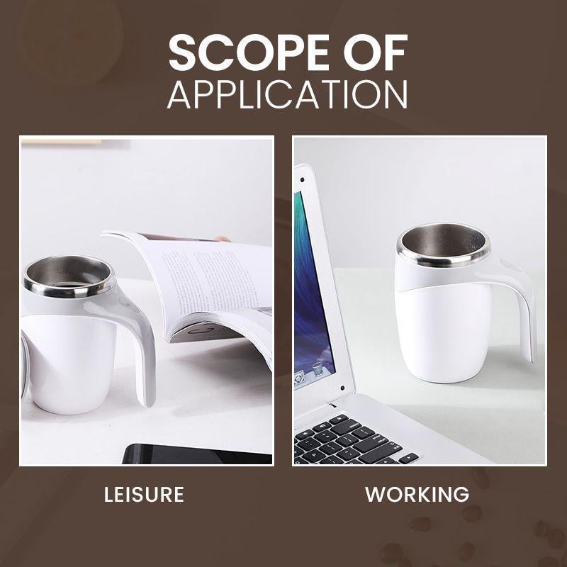 Frolunora® Magnetic Automatic Self-Stirring Coffee Mug