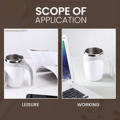 Frolunora® Magnetic Automatic Self-Stirring Coffee Mug