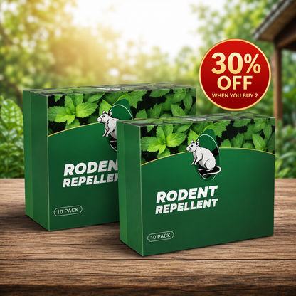 🟢 Natural Peppermint Rodent Repellent Tablets