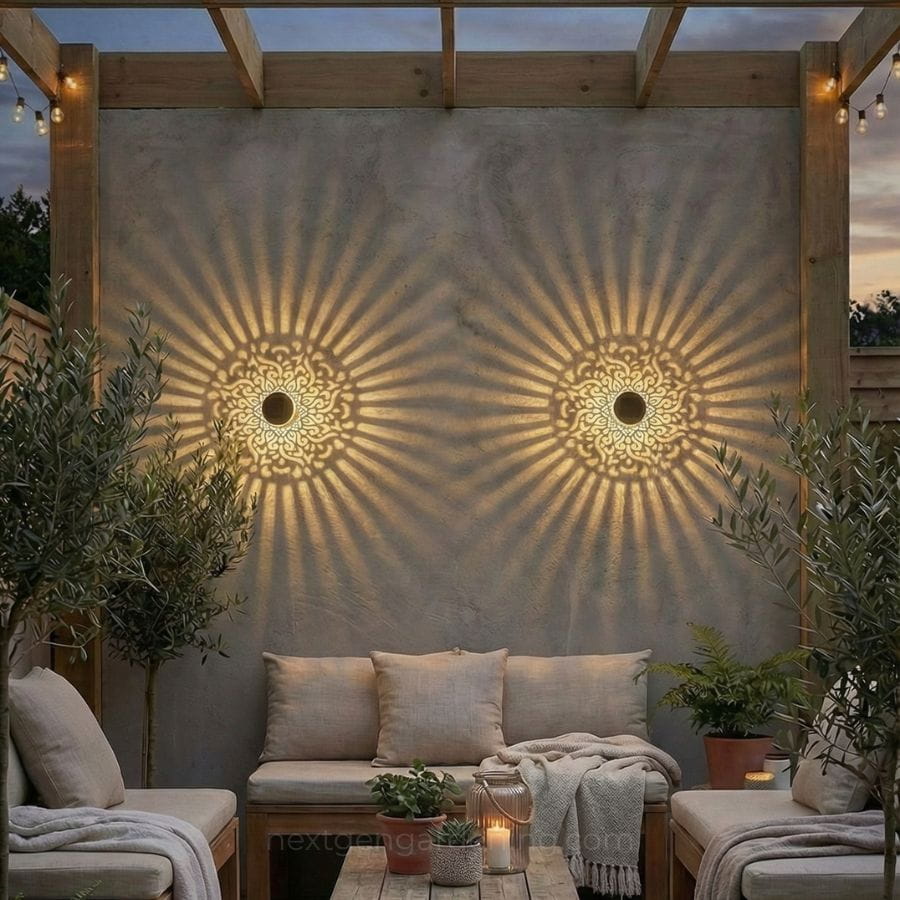 Frolunora® Decorative Solar Mandala Lights