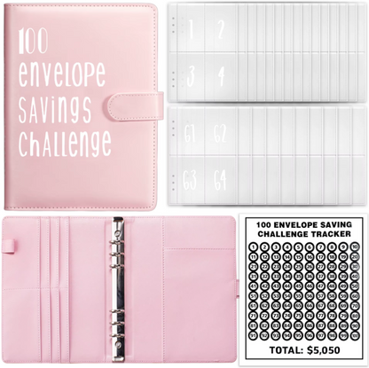 Frolunora®  100 Envelope Savings Challenge Book