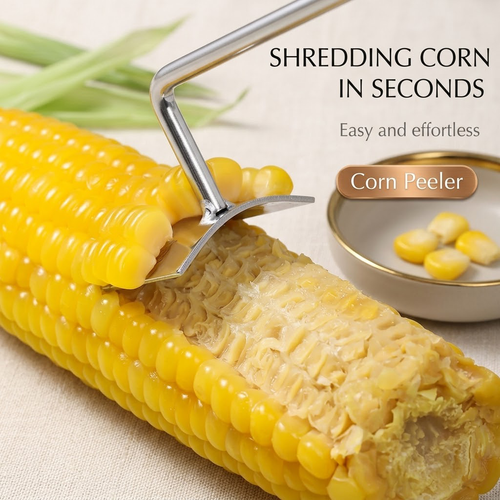 Elyviana Stainless Steel Corn Peeler – Premium Kernel Stripping Tool