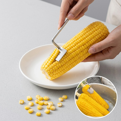 Elyviana Stainless Steel Corn Peeler – Premium Kernel Stripping Tool