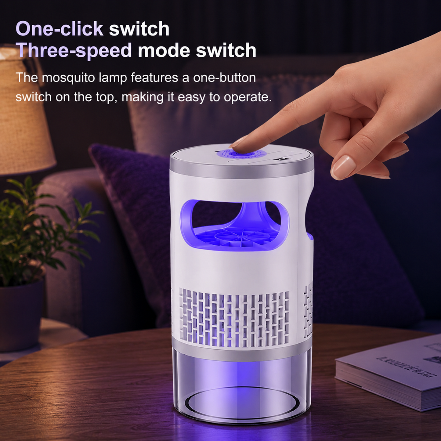 🏆Ultra-Quiet Bionic UV Suction Mosquito Trap🦟